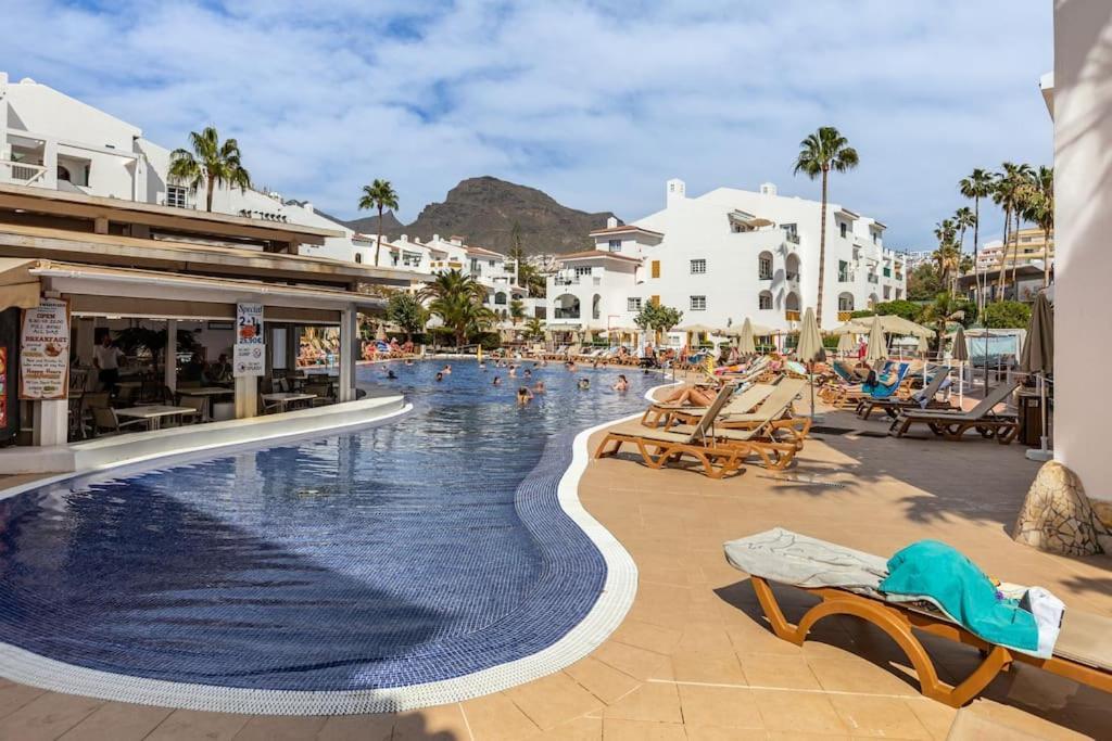 Beachfront Private Apartment In Pueblo Torviscas Sunset Harbour أذيخي المظهر الخارجي الصورة