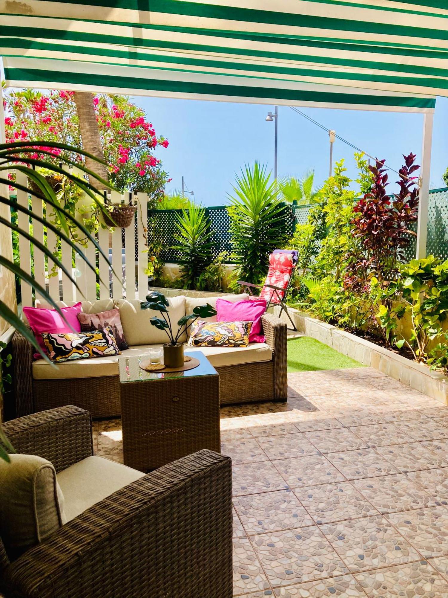 Beachfront Private Apartment In Pueblo Torviscas Sunset Harbour أذيخي المظهر الخارجي الصورة